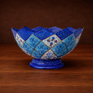Blue Enamel (Minakari) Bowl