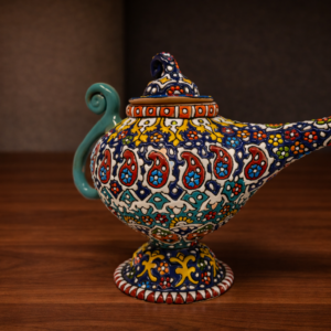 Enamel (Minakari) Pottery Tea Pot